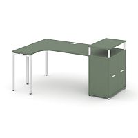 Стол эргономичный с опорным распашным шкафом Concept CN.SA-212(L)
