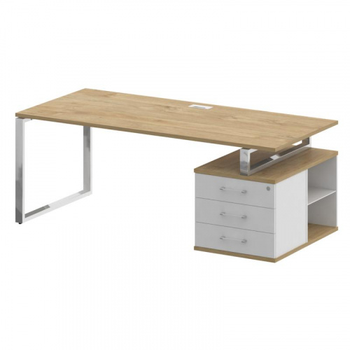 Стол руководителя с опорной тумбой Shift SK.SRT-200 (R) фото 2 Стол руководителя с опорной тумбой Shift SK.SRT-200 (R) фото 2