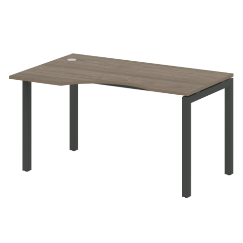 Стол криволинейный левый на П-обр. м/к Metal System Quattro 50БП.СА-2 (L) Стол криволинейный левый на П-обр. м/к Metal System Quattro 50БП.СА-2 (L)