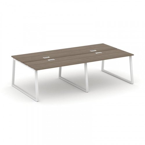 Style Project Рабочая станция 2-х сторон. SN-6T1.DRS-043 Акация Лорка/Металл Антрацит/Заглушка Пласт фото 15