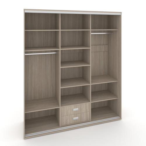 Корпус 3-х секционного шкафа высокого L=2519мм Maris SH.K3-7.1 K2 фото 4