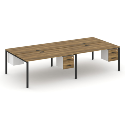 Бенч-система на 4 места с подвесными тумбами Concept CN.DRS-136 фото 7 Бенч-система на 4 места с подвесными тумбами Concept CN.DRS-136 фото 7