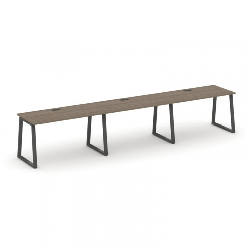 Style Project Рабочая станция 1 сторон. SN-6T1.ORS-042 Акация Лорка/Металл Антрацит/Заглушка Пластик фото 25