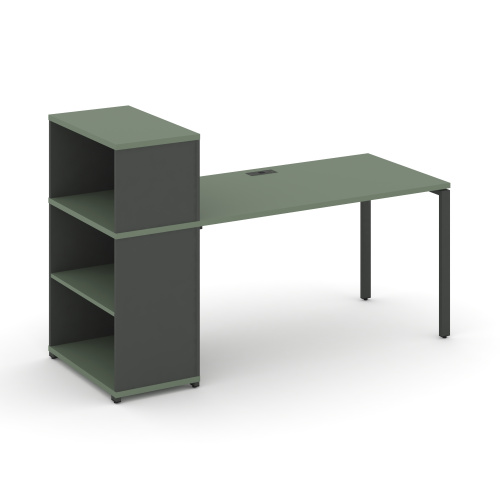 Стол офисный с опорным стеллажом Concept CN.SP-210