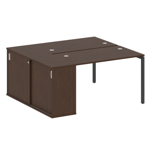 Бенч-система с шкафом-купе на П-обр. м/к Metal System Quattro 40БП.РС-СШК-1.2 фото 9 Бенч-система с шкафом-купе на П-обр. м/к Metal System Quattro 40БП.РС-СШК-1.2 фото 9