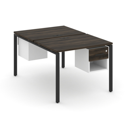 Бенч-система на 2 места с подвесными тумбами Concept CN.DRS-117 фото 9