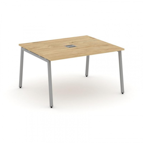 Style Project Стол переговорный SN-4A.SPRG-034 Дуб Наварра/Металл Антрацит 1580*1180*750 фото 4 Style Project Стол переговорный SN-4A.SPRG-034 Дуб Наварра/Металл Антрацит 1580*1180*750 фото 4