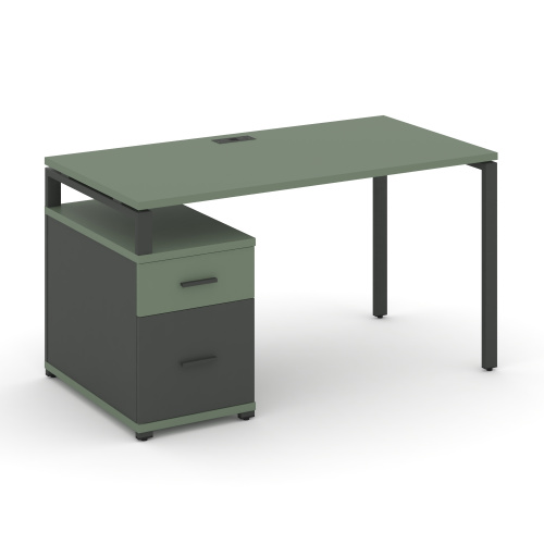 Стол письменный с опорной тумбой Concept CN.SP-308 фото 2 Стол письменный с опорной тумбой Concept CN.SP-308 фото 2