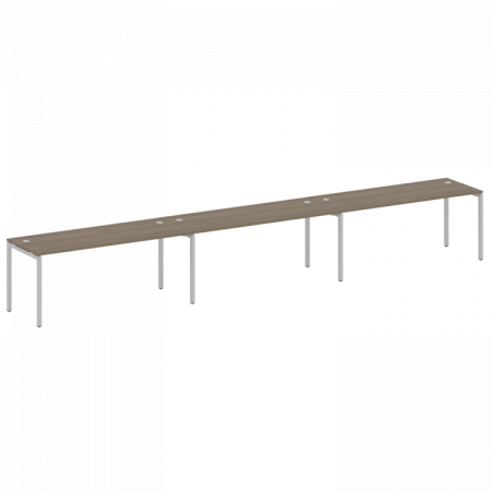 Бенч-система на 3 места на П-обр. м/к Metal System Quattro 40БП.СМ-3.5 